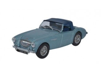 Austin Healey 100 Bleu