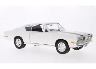 Plymouth Barracuda Blanc