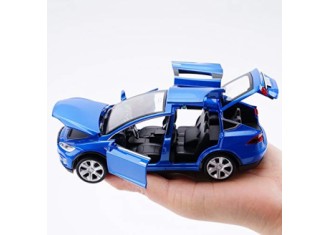 Tesla Model X Bleu - photo 7